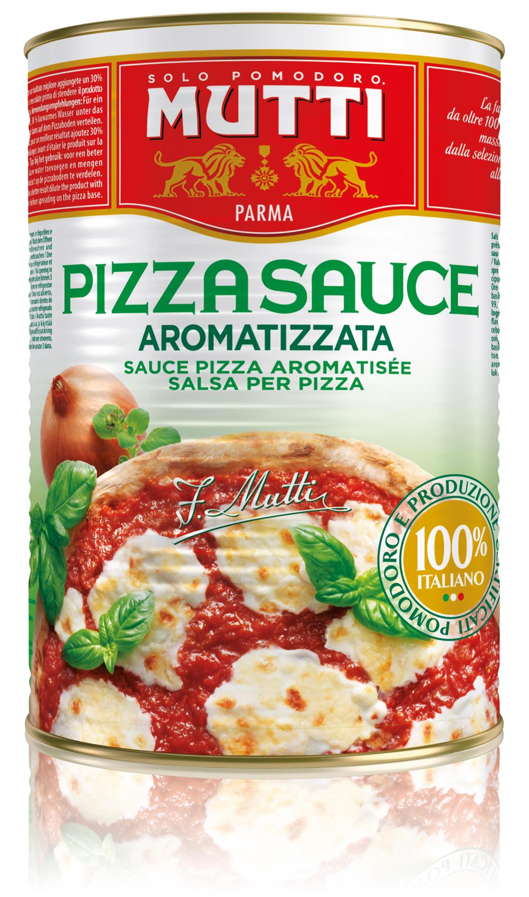Mutti Aromatizzata Pizza Sauce 3x4.1kg
